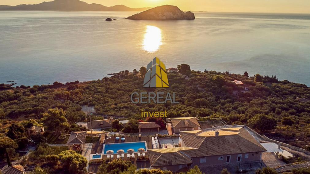 Úžasné Vily alebo pozemky na ZAKYTHOSE na predaj