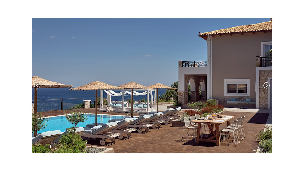 Exkluzívna vila s panoramatickým výhľadom na Zakynthose!