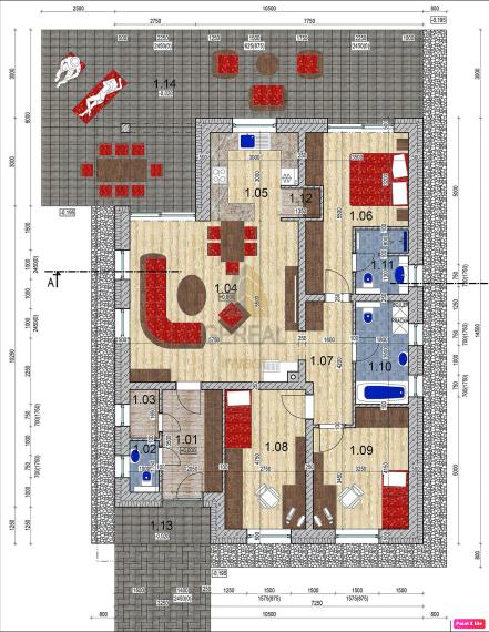Predaj novostavba Bungalovu iba 8km od Michaloviec | Realitná kancelária Bývajte s NAMI !