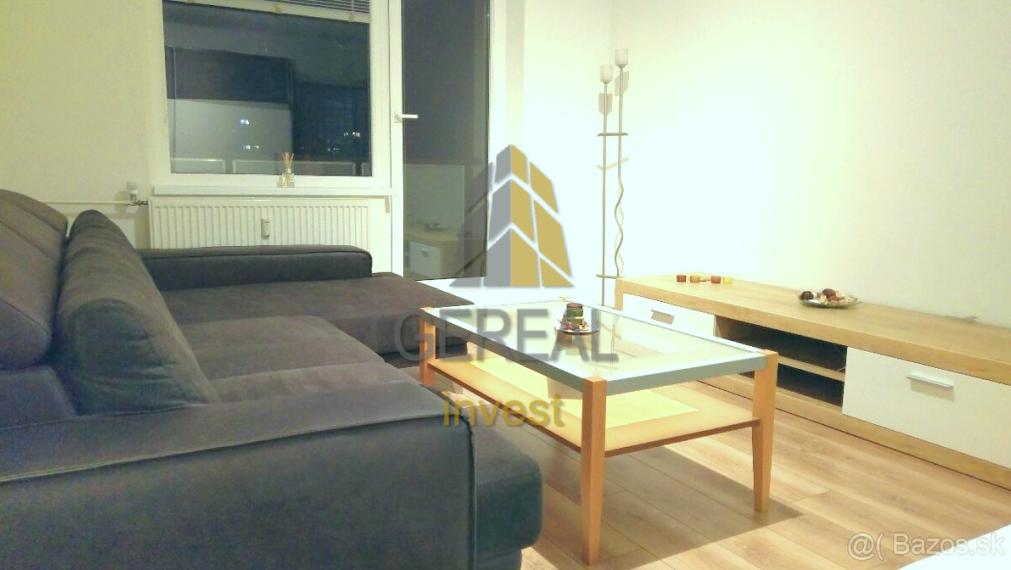 NA PRENÁJOM, 1- izbový zariadený byt s balkónom