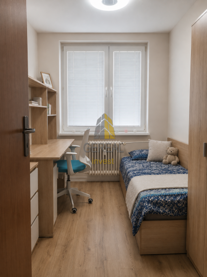 3-izbový byt s balkónom, 68 m2