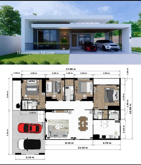 PRIPRAVUJEME | Moderný 4-spálňový bungalov v obci Palín | Realitná kanceláři Bývajte s Nami!
