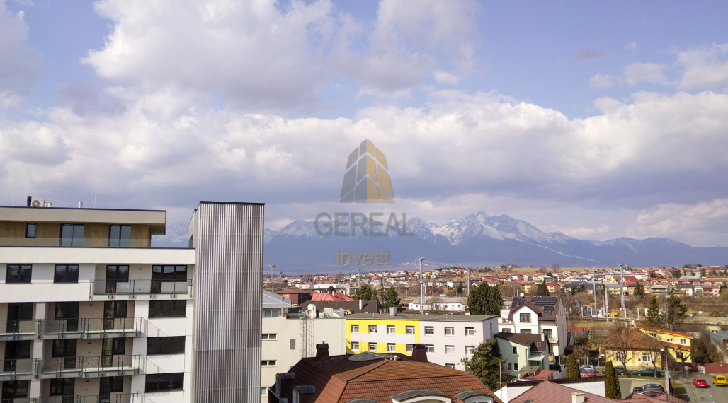 EXKLUZÍVNE | Štýlová garzónka s výhľadom na Tatry – Poprad, centrum | Bývajte s Nami