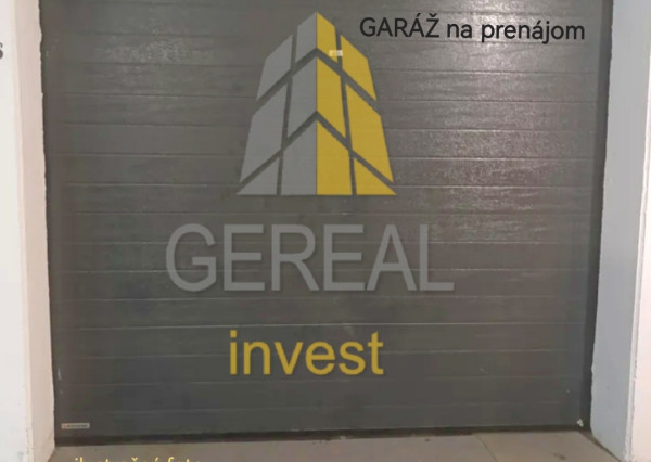 Garáž na prenájom v novostavbe