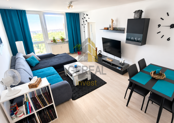 Na prenájom, 2-izbový zaradený byt s balkónom
